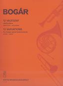 Istvan Bogár: 12 Variationen für Blechbläser