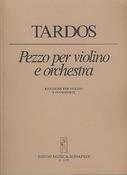Béla Tardos: Pezzo per violino e orchestra