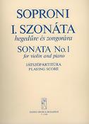 József Soproni: Sonate Nr. 1