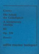 Carl Czerny: Schule der Geläufigkeit III op. 299