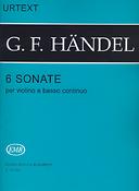 Georg Friedrich Händel: 6 sonate per violino e basso continuo