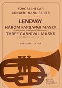 Lendvay Kamilló: Three Carnival Masks(Wind Band, percussion and piano)