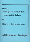 István Thomán: Grundlage der Klaviertechnik(Oktaven)