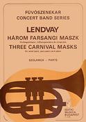 Lendvay Kamilló: Three Carnival Masks(Wind Band, percussion and piano)