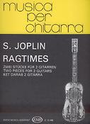 Scott Joplin: Ragtime Zwei Stücke für zwei Gitarren(Zwei Stücke für zwei Gitarren)