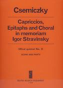 Miklós: Capriccios, Epitaphs and Choral