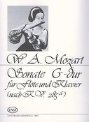 Mozart: Sonata in G major K 285/a