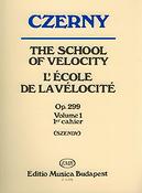 Carl Czerny: L'Ecole De La Velocite I Op. 299
