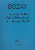 Bozay: Piano Piece No. 7 Op. 30 b/1