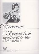 Bononcini: 7 sonate facili