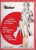Weber: Easy masterpices for Piano
