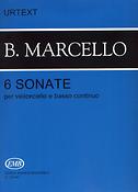 Bendetto: 6 sonate per violoncello e basso continuo