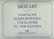 Mozart: Sämtliche Kompositionen fur Klavier zu vier Händen