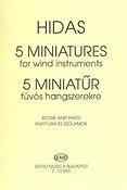 Hidas: 5 Miniatures fuer wind instruments