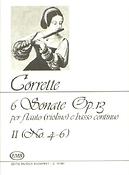 Corrette: 6 Sonate per flauto (violino) e basso continuo 2