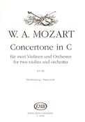 Mozart: Concertone in C
