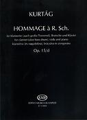 Kurtág: Hommage a R. Schumann