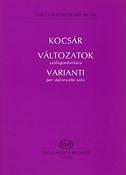 Kocsár: Varianti Per Violoncello Solo