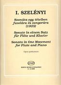 Szelényi: Sonata in One Movement (1925)