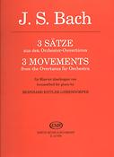 Bach: 3 Movements from the Overtures fuer Orchestra