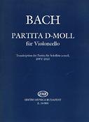Bach: Partita D-Moll für Violoncello