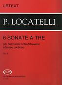 Locatelli: 6 Sonate a tre per due violini o flauti traversi e basso continuo Op.5
