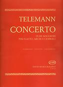 Telemann: Concerto in re maggiore per flauto, archi e cembalo
