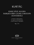 Kurtág: Einige Sätze aus den Sudelbüchern Georg Christoph Lichtenbergs (1996/1999)