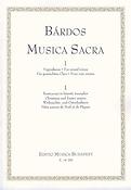 Bárdos: Musica Sacra for mixed voices I/1