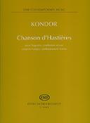Kondor: Chanson d'Hastieres pour Soprano, cymbalum et cor