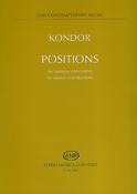 Kondor: Positions for baritone and clarinet