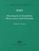 Serei: Album leaves and Interludes for Piano