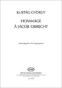 Kurtág: Hommage a Jacob Obrecht