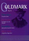 Goldmark: Three Pieces for piano duet