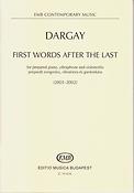 Dargay: First Words After The Last