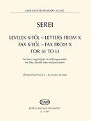 Serei: Letters from X - Fax from X - fuer 51 to LI