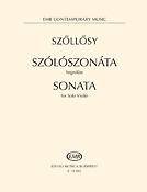 Szőllősy: Sonata fuer Solo Violin (1947)