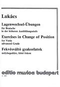 Lukács: Exercises in Change of Position for Viola, advanced Grade