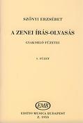 Szőnyi: A zenei írás-olvasás gyakorló füzetei 1