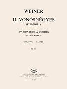 Leo Weiner: Streichquartett Nr. 2 Op. 13 (Fis-Moll)