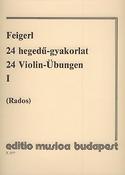 Feigerl: 24 Violin Exercises 1