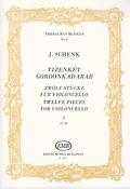 Schenk: 12 Pieces for Violoncello from Scherzi Musicali 1