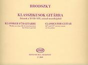 Brodszky: Classics for Guitar