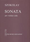 Szokolay: Sonata