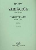 Haydn: Variations in F minor