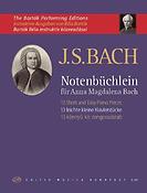 Bach: Notenbüchlein For Anna Magdalena Bach