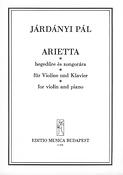 Járdányi: Arietta