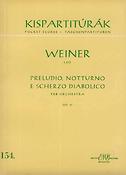 Weiner: Preludio, notturno e scherzo diabolico