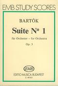 Bartók: Suite No. 1 for orchestra