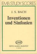 Bach: Inventions and Symphonies BWV 772-801